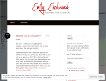 Tablet Screenshot of emilyenslaved.com